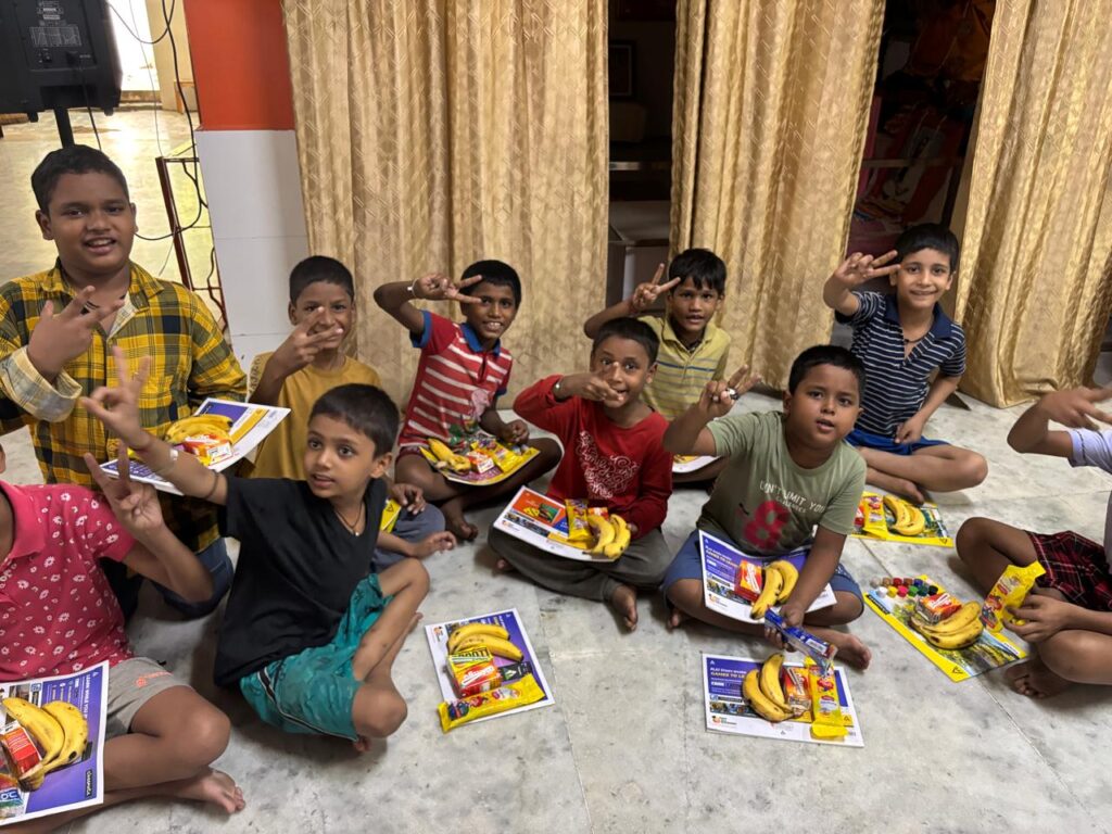 Distribution of Essential Items in Villages in Noida